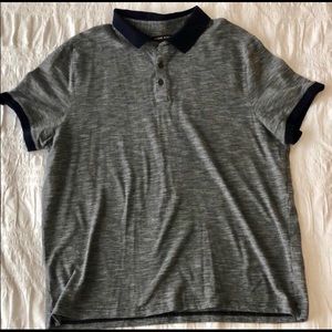 Michael Kors Mens Navy Polo